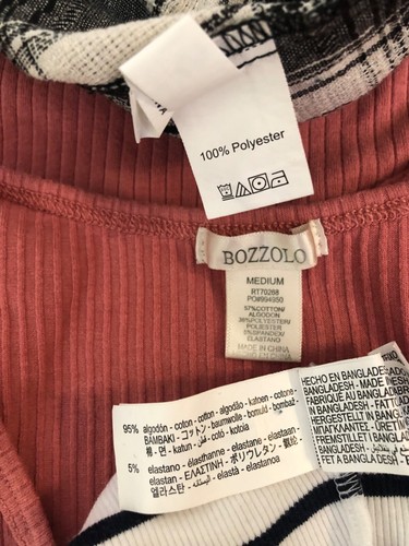 Mixed Lot Junior Teen Girl Sz M Cropped Tank Tops & Shorts Zara Shein Bundle - Picture 6 of 6