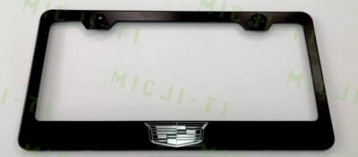Laser Engraved Etched Quattro SLine Stainless Steel Finished License Plate Frame - Foto 7