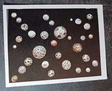 postcard Nona Bushman Constellation of Sisters jewelry art artist promo ephemera