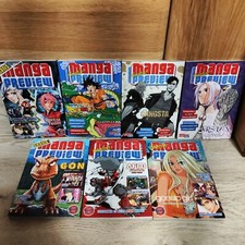 7 Manga Preview Hefte aus verschiedenen Jahren 7 Stück / Anime, Manga