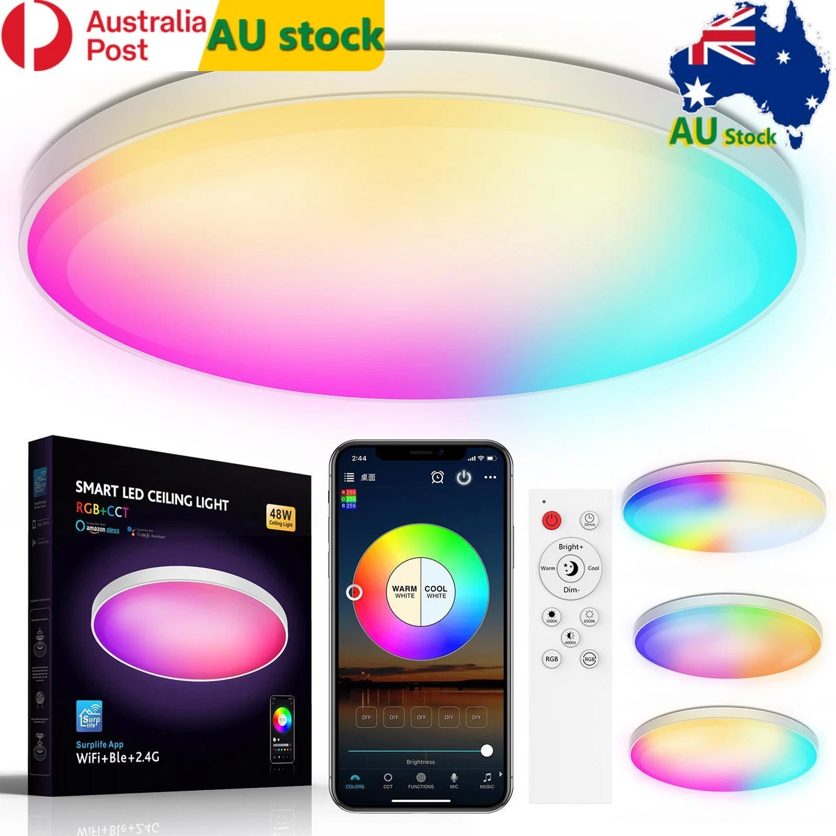 Smart led can online lights