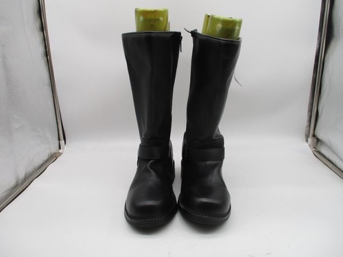 Stivali moto Torrid 42335017 con fibbia taglie forti stivali donna taglia 10,5 WW - Foto 2 di 10
