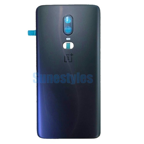 Nueva cinta de cubierta trasera de la batería de vidrio de la carcasa original original del OEM para Oneplus 6 A6000 A6003 - Imagen 4 de 7