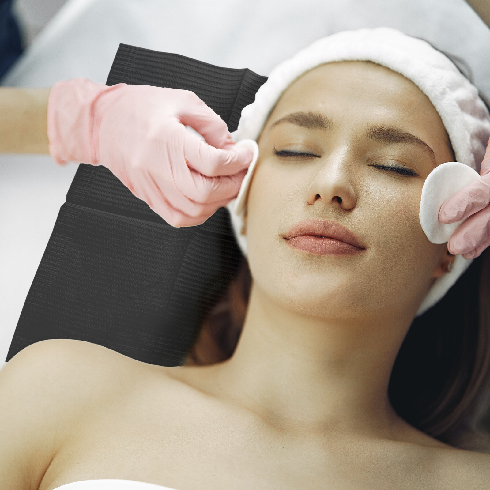 2000 JMU Disposable Dental Bibs 3-Ply Waterproof Medical Tattoo Towel 13"x18"