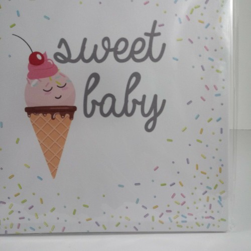 Sweet Baby Vinyl Canvas Hanging Picture NEW Special Moments Wall Art - Picture 3 of 13