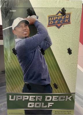 2024 Upper deck Golf HOBBY Box (NIB, 8 Cards per Pack - 24 Packs per Box)