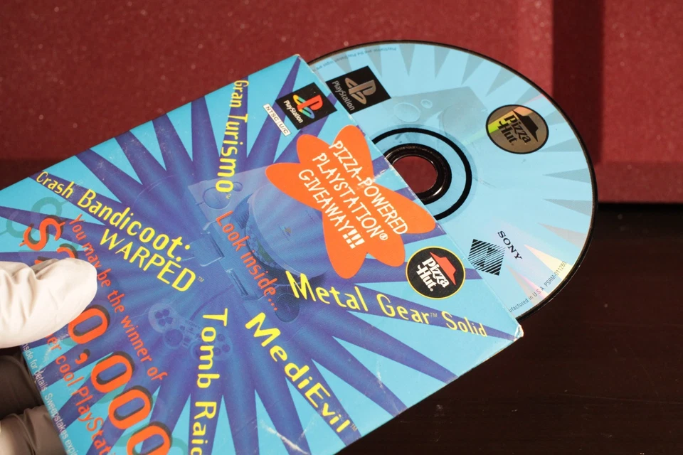 PS1 Pizza Hut Powered PlayStation 1 Demo Game - Image 3 of 4