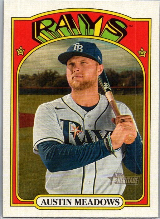 2021 Topps Heritage - Austin Meadows #364