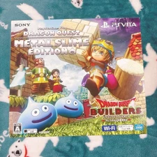 PS Vita Dragon Quest Metal Slime Edition from japan USED