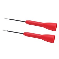 2Pcs Test Probe Insulation Protection Simple Operation 1mm Multimeter Needle P ^