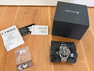 Herren-Armbanduhr Automatik Certina DS Actiondiver 40 5 Edelstahl