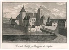 The old castle at Pruegg an der Leytha. [Bruck an der Leitha].