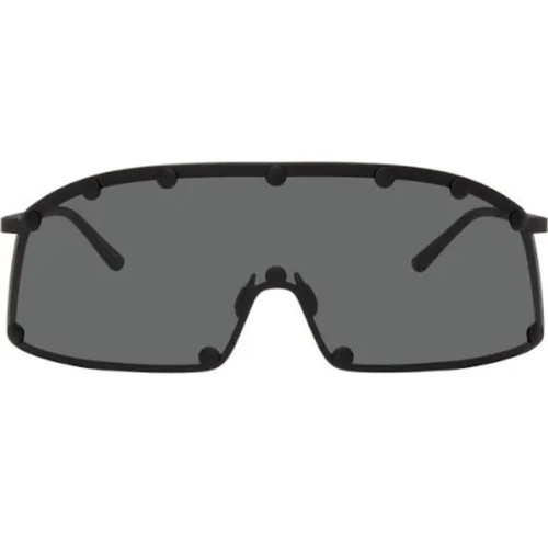 Rick Owens Shielding Sunglasses Black w/Original Packaging