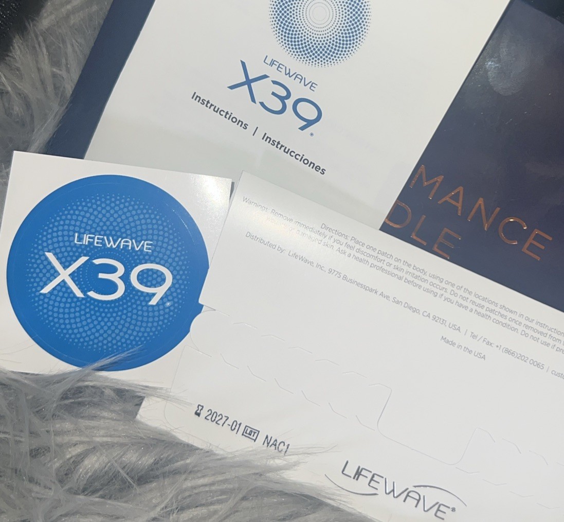 LIFEWAVE X39 Patches - 30 Patches - Elevate, Activate