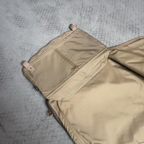 Vintage 90s Hartmann Wings Diamonds Jacquard 22" Garment Bag Luggage Leather - Bild 17 von 20
