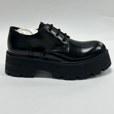 Alexander McQueen Rave Oxfords Black 700079WIC611000 EU37 UK4
