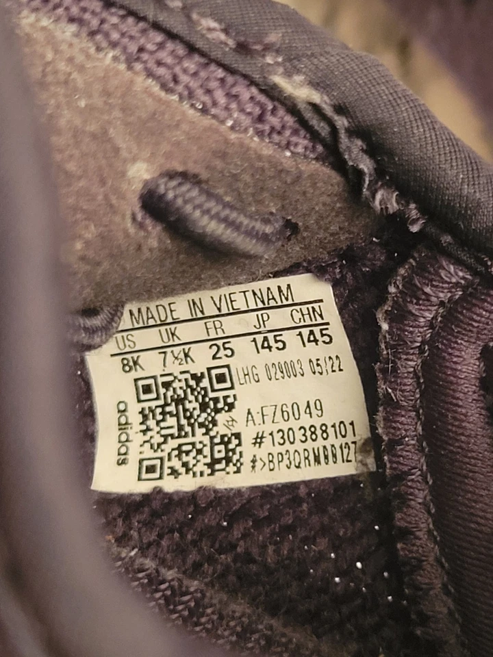 Adidas Yeezy Boost 350 V2 Onyx Infant 8K Black Kids SPLY-350 Kanye FZ6049 Swag - Image 4 of 4