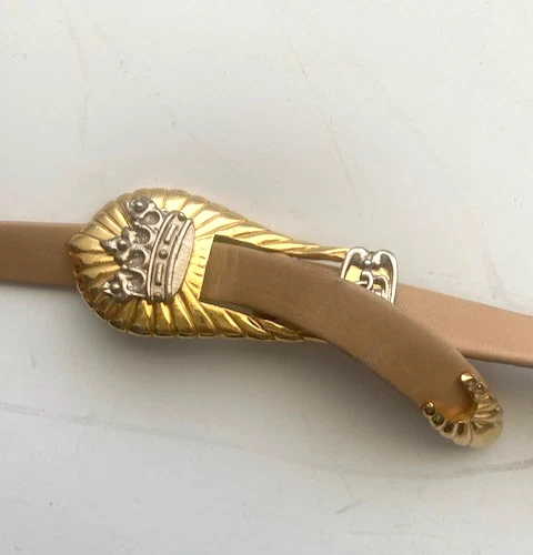 Judith Leiber Leather Gold Belts for Women for sale | eBay display picture 1