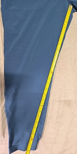 Primo Golf Jogger Pants Mens 35 Short Slate Blue Performance Tapered Ankle Zip - Picture 12 of 12