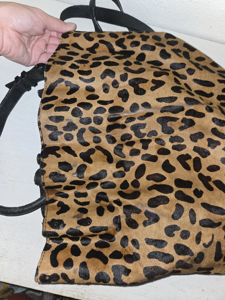 PROJECT Alexander WANG diego Dark leopard bucket bag Calf Hair Studded Bottom - Image 4 of 4