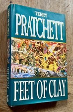 Product Image: TERRY PRATCHETT FEET OF CLAY SIGNED FIRST EDITION FIRST PRINT 1996 GOLLANCZ HB.