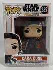 Funko Pop! Star Wars: The Mandalorian Cara Dune #327 Bobble-Head w Pop Protector