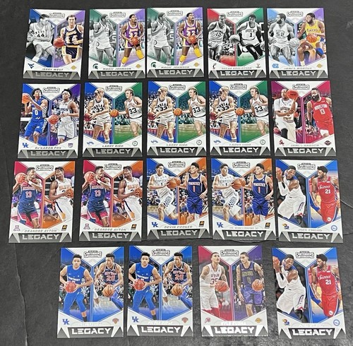 2019-20 Panini Contenders Draft Picks Legacy 19 card lot for set builders insert