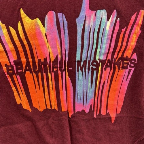 Maroon 5 Megan Thee Stallion Beautiful Mistakes Tour Promo T-shirt Adult Large - Picture 7 of 11