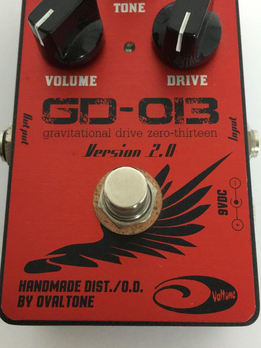 Ovaltone Gd-013/Ver2.0/Overdrive/Guitar Effector/Booster Ovaltone Gd-013/Ver2.0/Overdrive/Guitar Effector/Booster