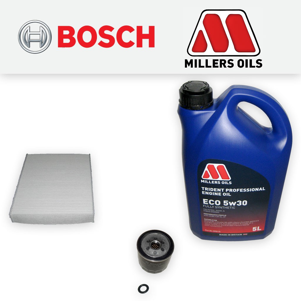 SERVICE KIT for FORD FIESTA MK6 1.4 16V OIL CABIN FILTERS +OIL (2002-2008)