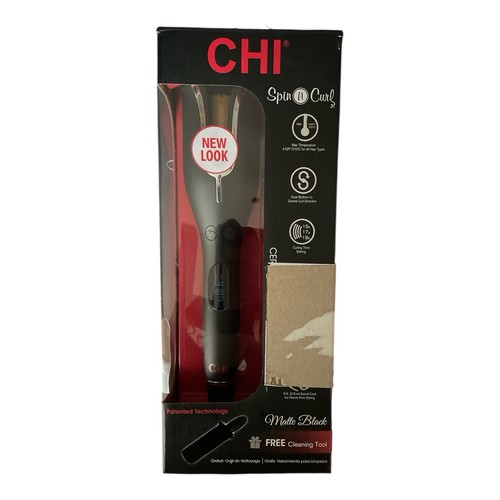 CHI Air Spin N Curl Lockenstab/Stab - Schwarz Open Box NEU
