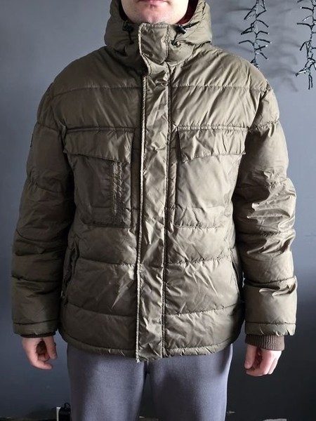 Men Nathan Road Equipment Winter Jacket Green 40