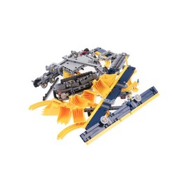 1x Lego Technic Parts Set Car Bucket Wheel Excavator 42055 24121 Grey Incomplete