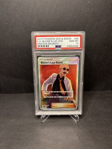 Blaine's Last Stand graded PSA 10 for sale on eBay