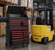 PROFESSIONAL GARAGE TOOL CHEST ROLLCAB TOP BOX WITH US BALL BEARING SLIDES