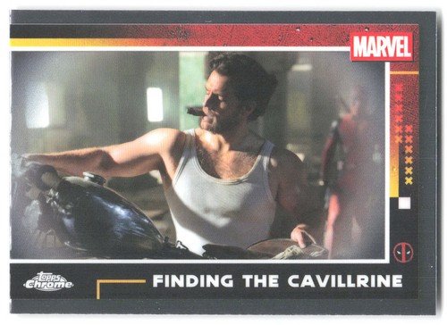 2025 Marvel Topps Chrome Deadpool & Wolverine Finding The Cavillrine #61 NM