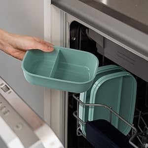 Bento Box Adult Lunch Box, 3 Staable Bento Lunch Containers for Bento Box Adult Lunch Box, 3 Staable Bento Lunch Containers for