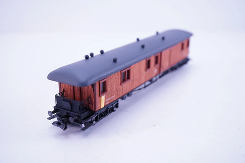 (QQ0305) Märklin 4271 Post-/Gepäckwagen Holzwagen der SJ, H0 AC, OVP | Condition: Gebraucht