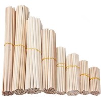 Runde HolzstäBe Bastelholz Modellbau Holz-Diy GebäUdemodell
