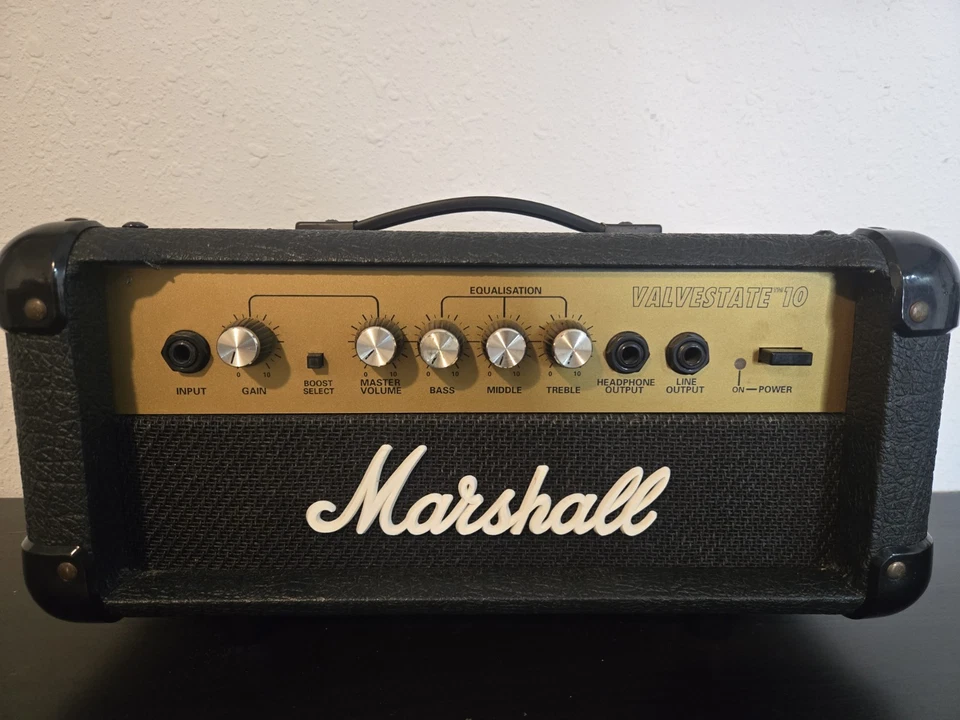 Muy Raro 1991 Marshall Valvestate 10 Hecho en Gran Bretaña Micro/Mini Pila 8001 Foto 4 de 4