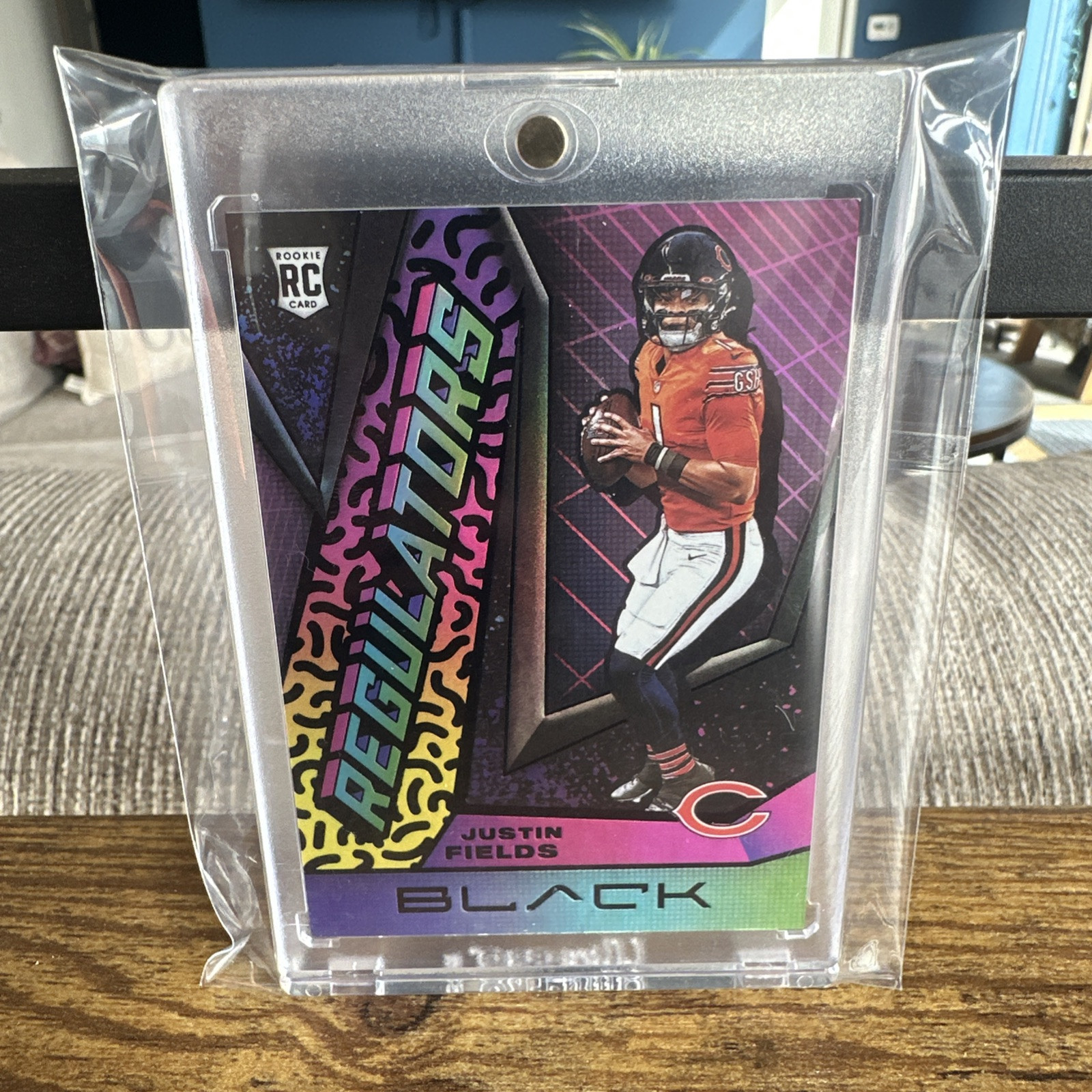 2021 Panini Black - Regulators #R-31 Justin Fields (RC)