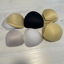PADDED BRA INSERTS 15 Sets Mixed Lot Pads Colors Shapes Large And XL 6340