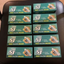 New in Box 10 Schick ST Razor Slim Twin Disposable Mans Razor Individual Boxed