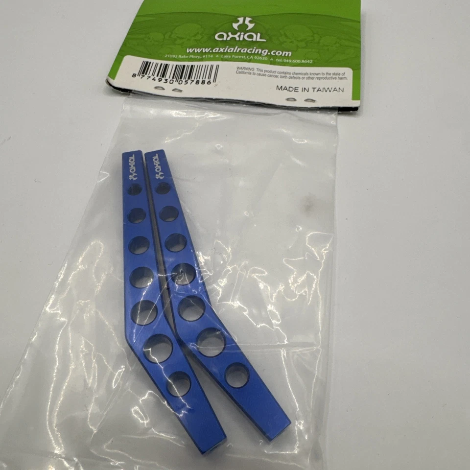 Oruga Axial RC - Eslabones mecanizados de alta separación azul - De colección NOS AX30467 Foto 3 de 4