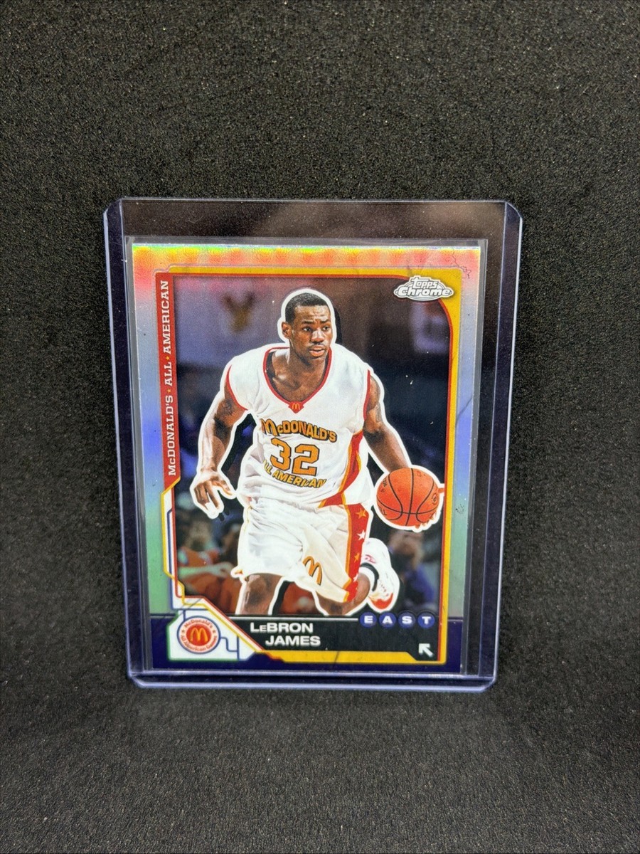 2025 Topps Chrome Mcdonald's All American - LeBron James #98