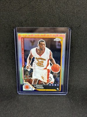 2025 Topps Chrome Mcdonald's All American - LeBron James #98