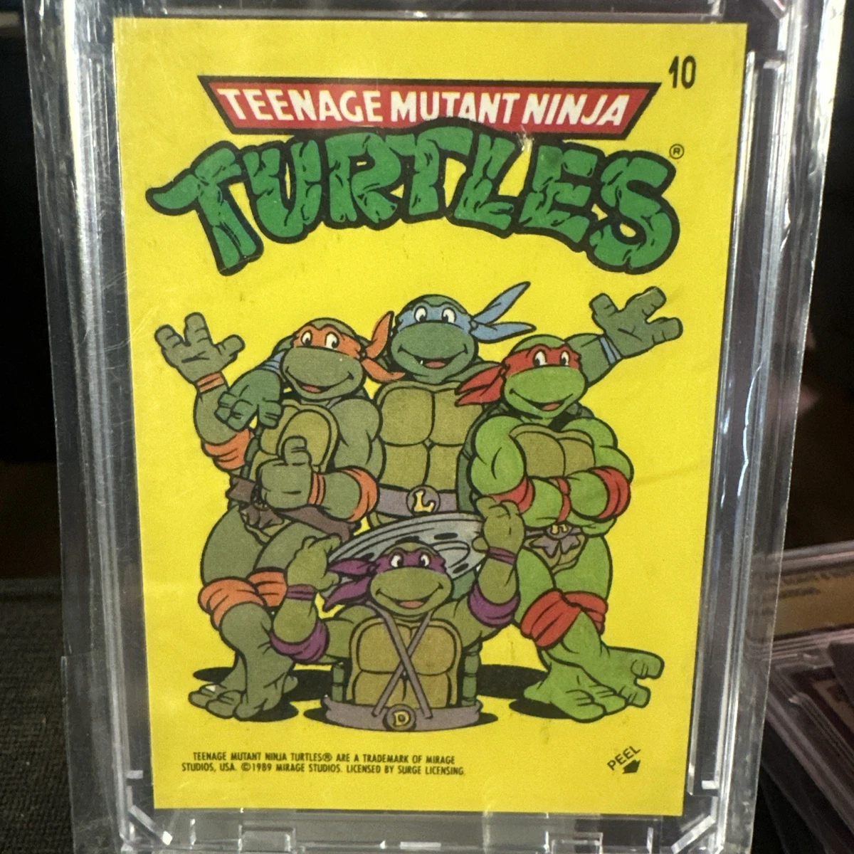 Teenage Mutant Ninja Turtles Adventure Collectable Trading Cards