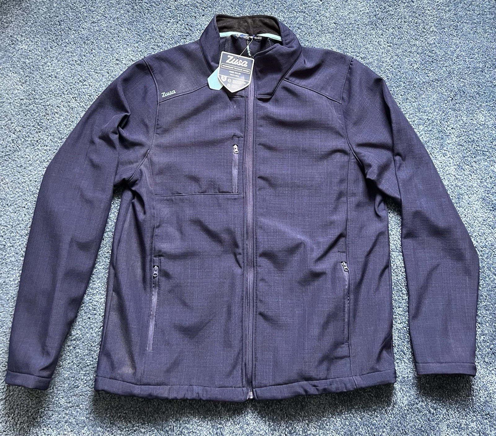 Men's Zusa Wanderlust Traveler Eco Friendly Waterproof Breathable Jacket | Large
