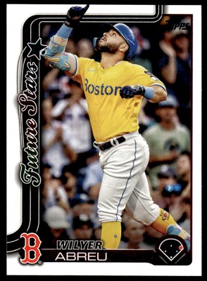 baseball。 2025 Topps Series 2 Wilyer Abreu #367 Future Stars Red Sox