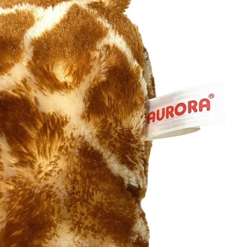Aurora Giraffe Plush 13" Stuffed Animal Super Soft Chubby Chunky African 2010s - Picture 6 of 6